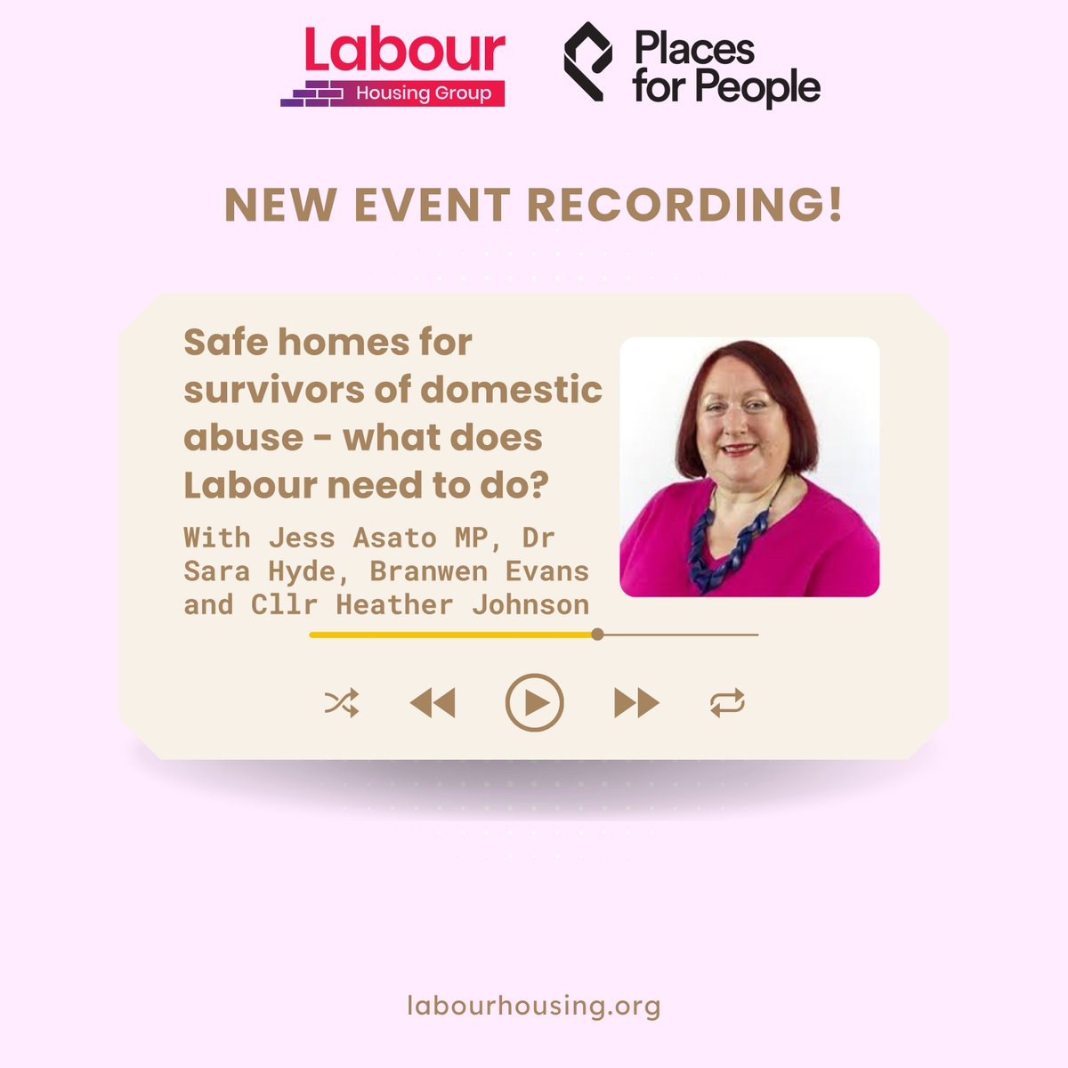 What does Labour need to do to ensure that survivors of domestic abuse have safe housing options? Catch up on this event recording from the Housing Zone at Labour Party Conference 2025

This event was held in partnership with <a href="/place4people/">Places For People</a> 

labourhousing.org/lhg_events/rec…
