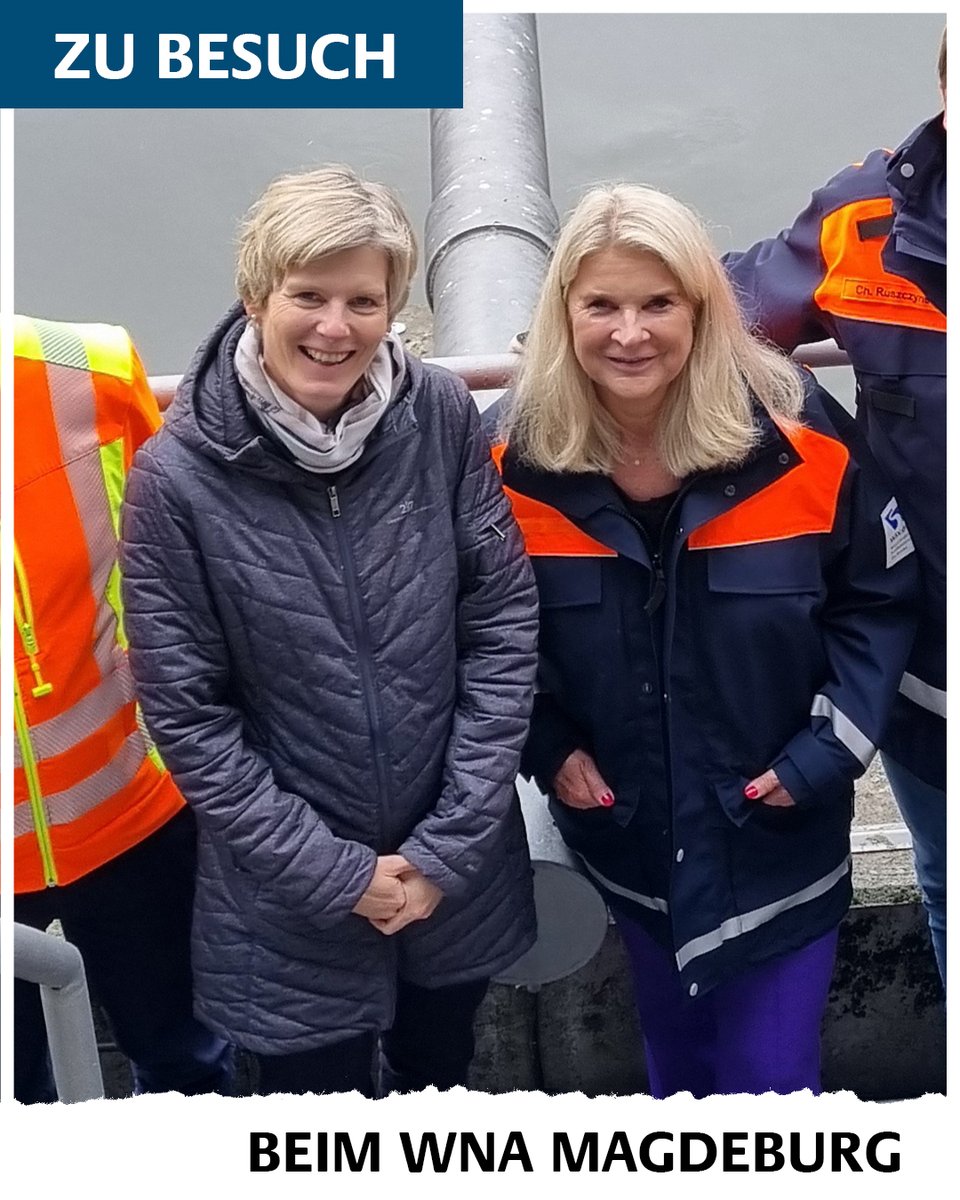 gdws_wsv_presse's tweet image. Gemeinsam mit Dr. Wibke Mellwig, Leiterin der Abteilung Wasserstraßen und Schifffahrt im Bundesministerium für Verkehr @BMV  hat Anke Leue, Präsidentin der GDWS gestern das Wasserstraßen-Neubauamt Magdeburg besucht. #WSV #WSVde #WNAMagdeburg #PräsidentinGDWS