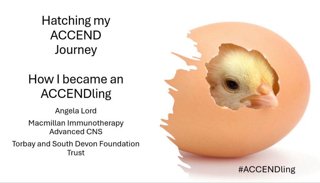 Enjoyed talking about my experience of using ACCEND in practice at the MacMillan Exeter Conference today.
#ACCENDling #ACCEND #Macmillanprofessionals #developingthecancerworkforce #cancernursing #peninsularcanceracademy #greatermanchestereportfolio