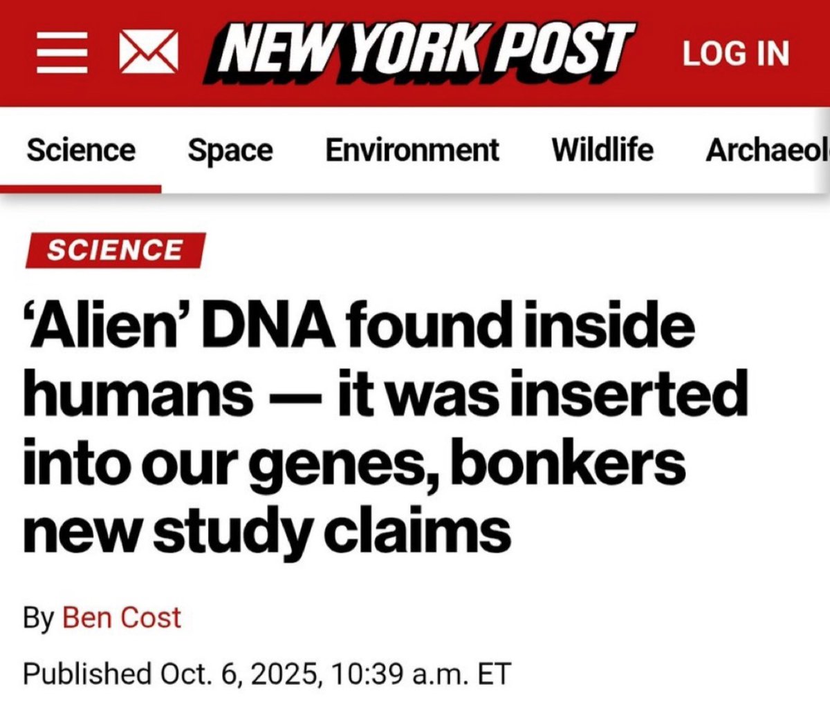 Kabamur's tweet photo. There is a connection between human DNA and extraterrestrials, but it's not about abductions.

Modern humans exist as the result of a genetic upgrade.

In addition, there are 200 million starseeds with extra strands of DNA, currently receiving downloads from Galactic Federation. https://t.co/t6Wjj5lEgo