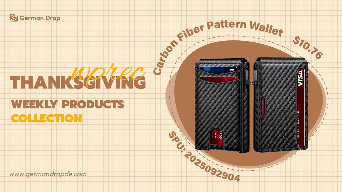 german_drop's tweet image. 🦃#Thanksgiving picks from #germandrop — cozy, stylish &amp;amp; gift-ready!🍁
🌌Starry Night #Mug
🌷Tulip #nightlight
🖤Slim-Fit #sweater
💼Carbon Fiber #wallet
#Ecommerce #dropshipping #peak #q4 #giftsideas #gifts #ThanksgivingSale