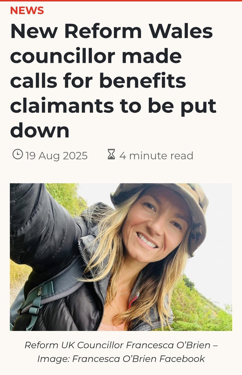 mabonapgwynfor's tweet photo. Reform's shtick is about denying help to others because we need to 'look after our own first', 'charity starts at home' etc.

Rubbish.

Look at what they privately say about our own citizens: 'chav shooting', 'put down'.

No empathy and no compassion, just pure selfishness. https://t.co/ywClt4aIA8