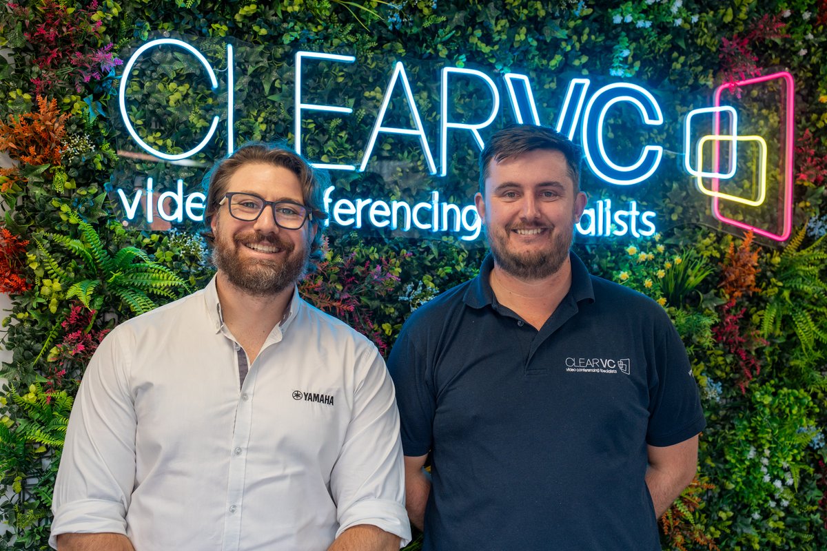 clearvc_'s tweet image. We welcomed Reece from @YamahaUK to ClearVC HQ to chat about the power of sound 🎶. From meeting rooms to football stadiums, we explored how Yamaha keeps comms clear &amp;amp; experiences immersive.

Full episode drops next week 👀
#LetsAVIt #ClearVC #YamahaUC #ProAudio