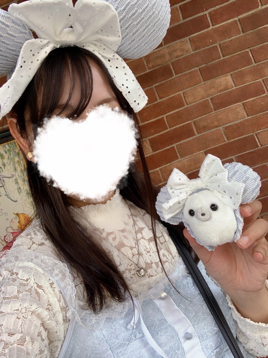 人間とお揃いコーデ🩵