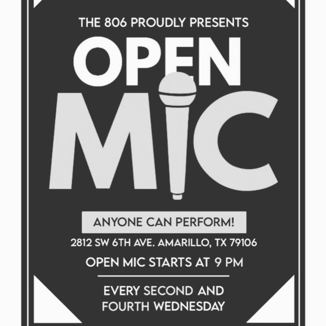 See you all at Open Mic tonight @ 9p!