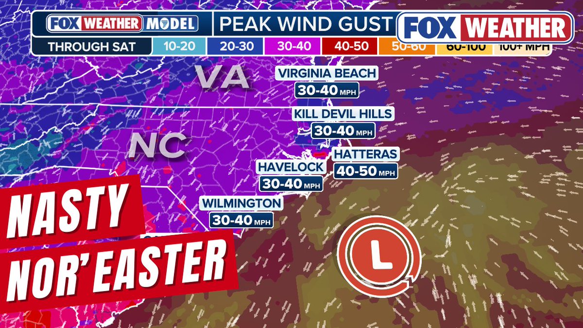 People along the U.S. East Coast from the Southeast to New England are being urged to monitor the forecast as a powerful nor'easter gets set to blast the region. FOX Weather Hurricane Specialist <a href="/bryannorcrosstv/">Bryan Norcross</a> breaks down the latest forecast. More: foxweather.com/watch/fmc-npw9…