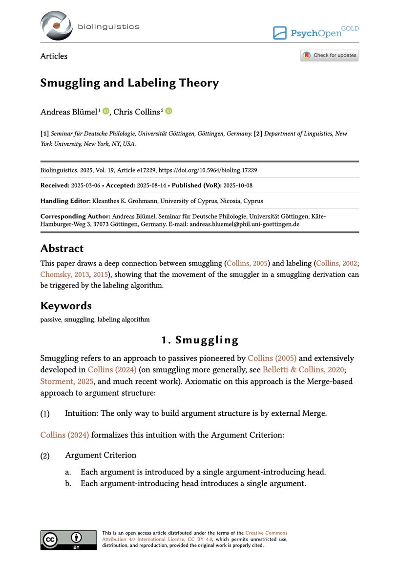 Biolinguistics tweet media