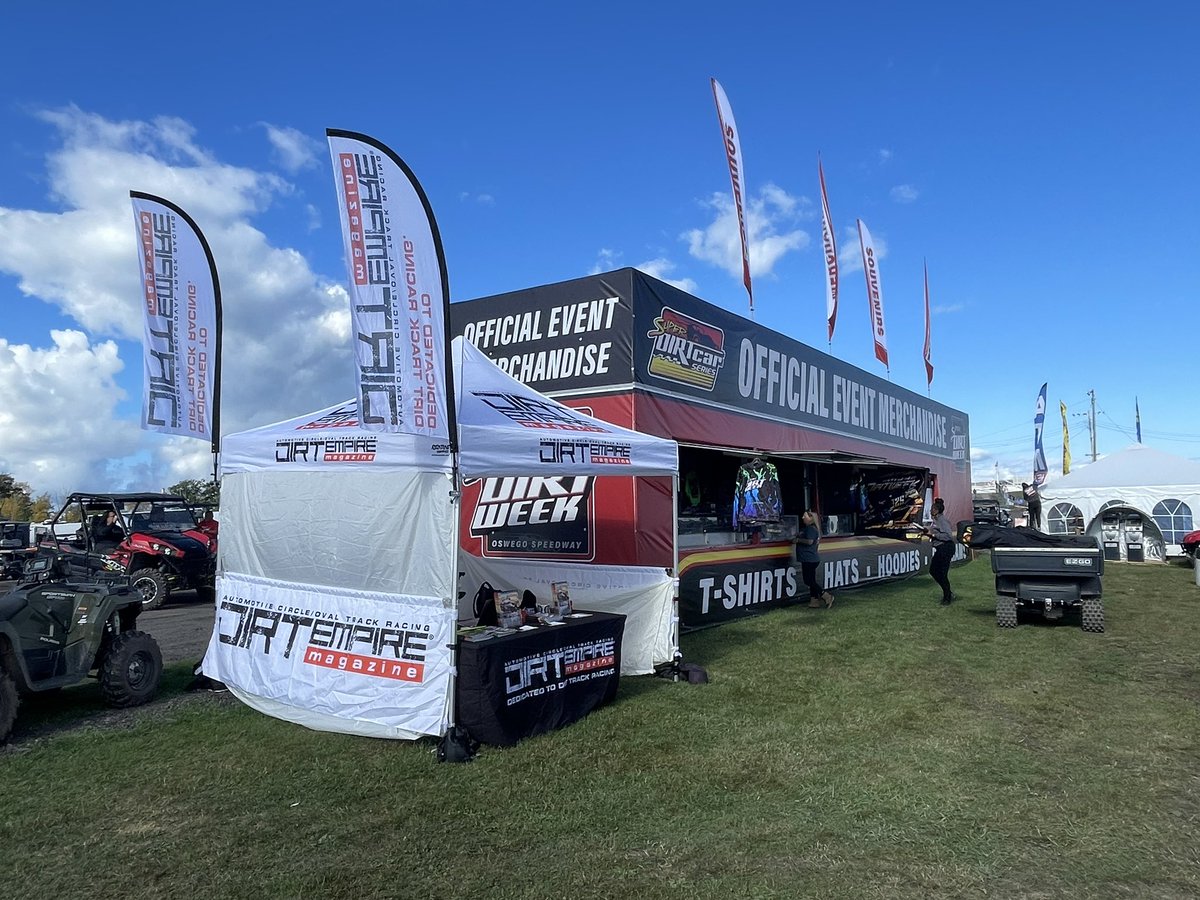 Super DIRT week is here and so is Dirt Empire! Stop by our booth and get the latest issue. Sign up for a new subscription or renew your current subscription. Located right next to the <a href="/SuperDIRTcar/">Super DIRTcar Series</a> souvenir trailer in manufacturer’s row.