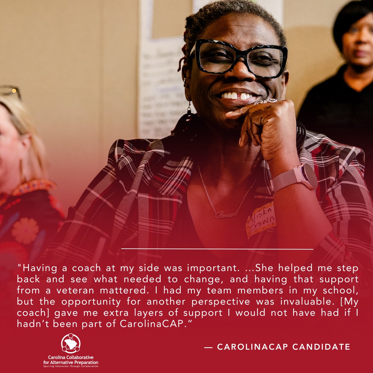 Carolina_CrED's tweet image. For new teachers, support isn’t optional.

 It’s transformational. 

CarolinaCAP coaching gives candidates the tools and confidence to succeed from day one.

#SpurringInnovation