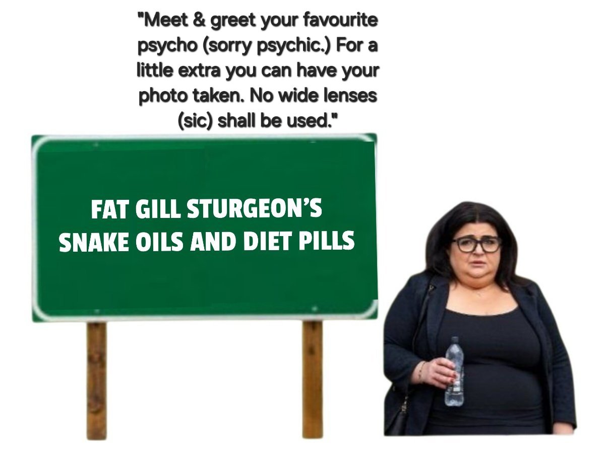 Gill's latest promotional offer...  
🤣😂🤣