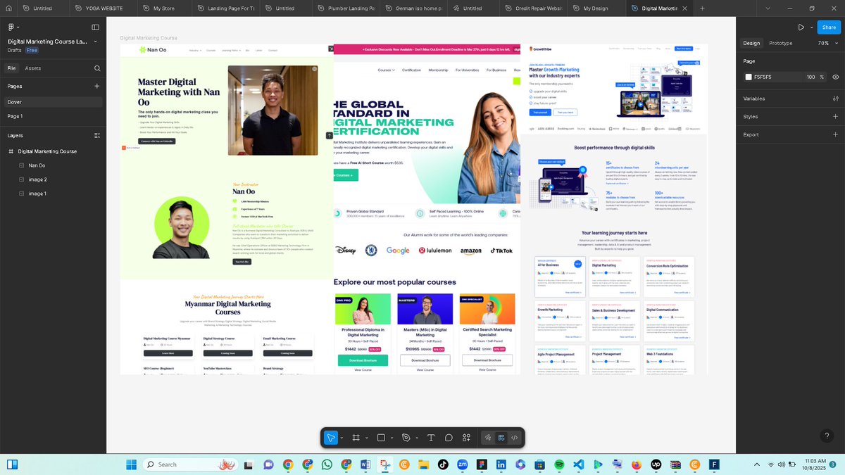 Techypro13's tweet image. Just finished 3 new course landing pages on Wix!
Each design is built to help business owners and beginners turn their ideas into real income.
📷 Want a page that converts?
Kindly drop a comment or message me to get started.

#websitedesigner #landingpagedesign #wixdesign #kajabi