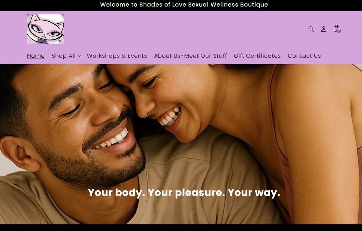 shadesoflovetx's tweet image. 🌐 Our curated, body-safe website launches mid-October 💖
Built for your peace of mind — and pleasure.
#BodySafe #ShadesOfLove #SexualWellnessOnline #ComingSoon