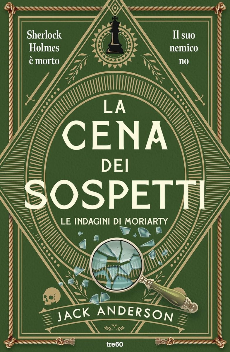 8) Dopo la morte di Sherlock Holmes, il geniale Professor Moriarty torna dall’ombra con un nuovo volto. 𝘓𝘢 𝘤𝘦𝘯𝘢 𝘥𝘦𝘪 𝘴𝘰𝘴𝘱𝘦𝘵𝘵𝘪 trascina il lettore in una storia in cui niente è come sembra: le verità possono essere inganni e le alleanze diventare tradimenti.