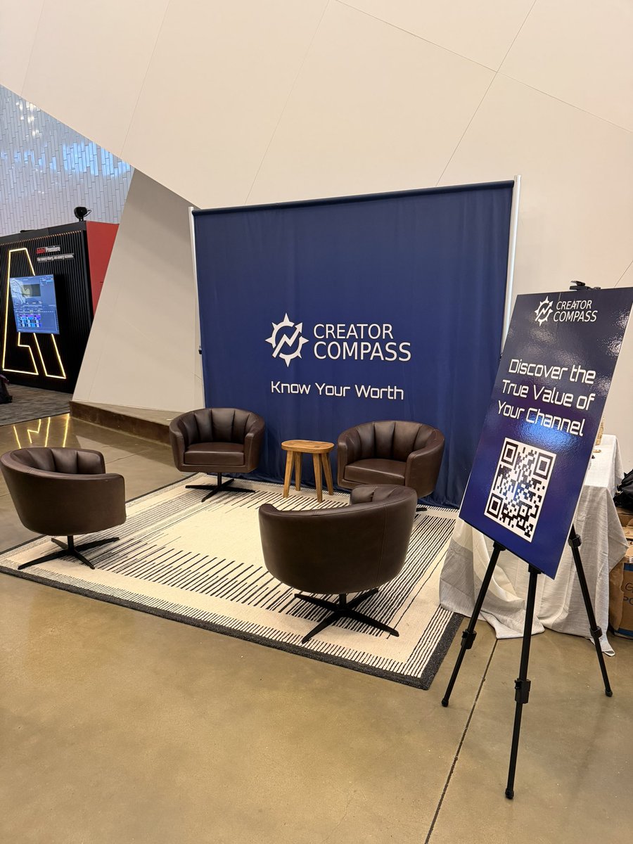 CCompassLA's tweet image. VidSummit opening Day! Come meet us at booth 1-10 and discover the true value of your Channel!
#VidSummit2025 #CreatorCompassLA #creatoreconomy