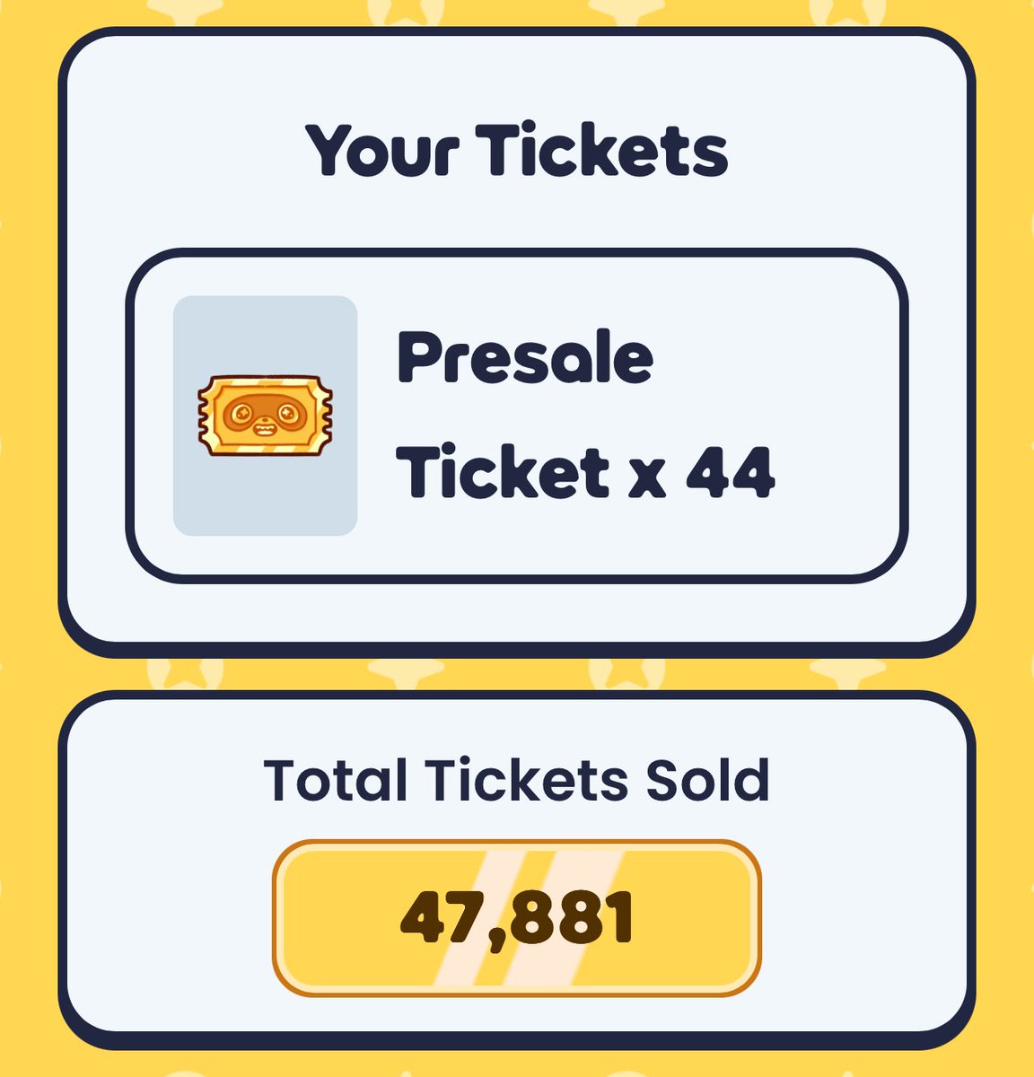 eeelistar's tweet image. The @Moku_HQ raffle for Grand Arena is live!

- Already 4.77M $RON (~$2.29M) pledged in &amp;lt;1h
- 47,881 tickets bought for 8887 supply collection
- Overallocated by ~5.3x
- No-loss raffle meaning those who don’t win Booster Boxes will get refunded

I got 44 (~$2K) tickets myself