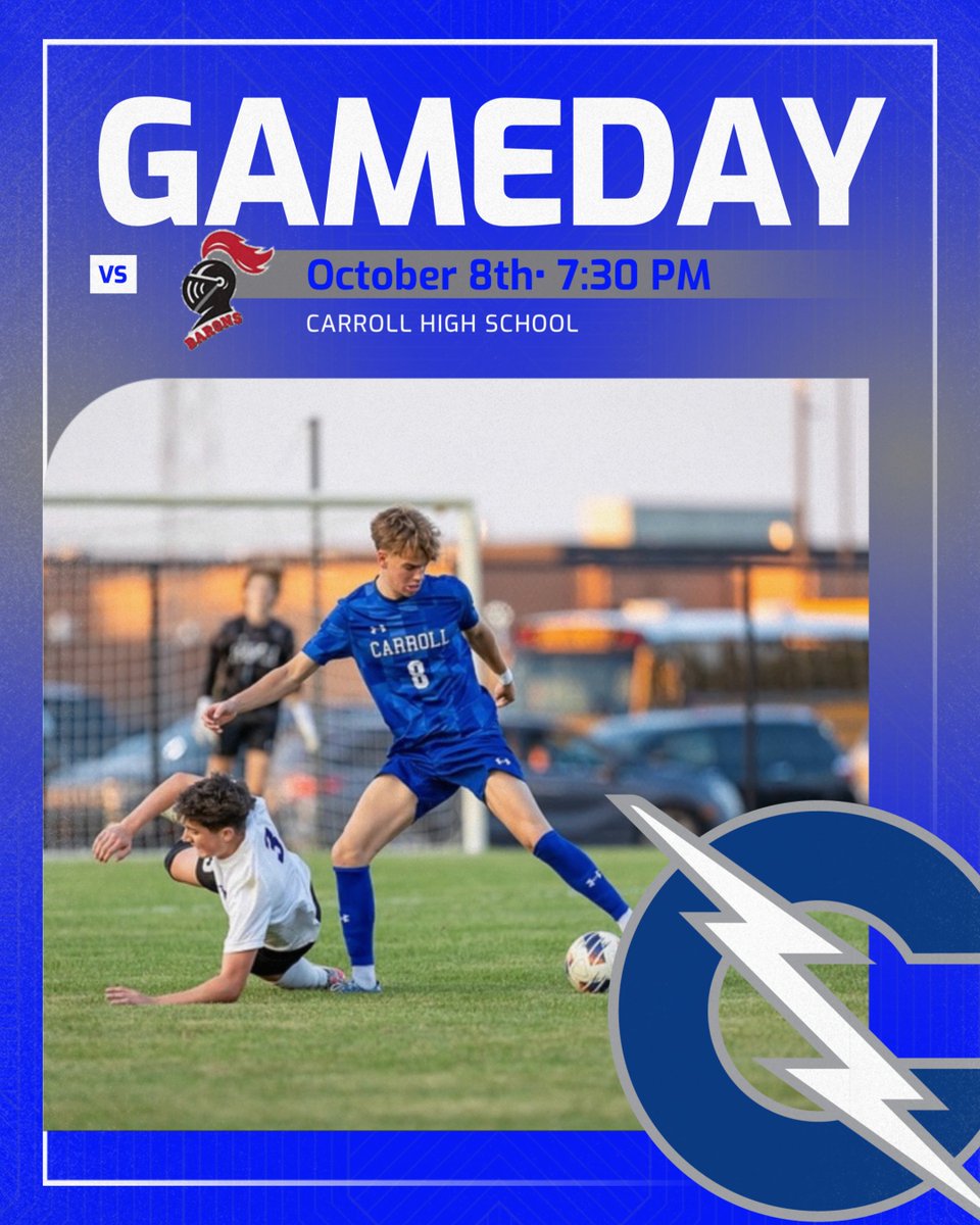 IT'S GAME DAY ! Come support the boys tonight in the sectional semi-final vs DeKalb!