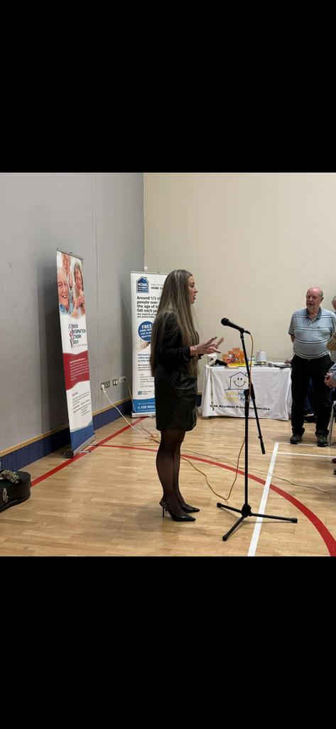 SorchaEastwood's tweet photo. October is positive ageing month!💃 

It was wonderful to be at the Community Together Event with the SING group today in Maghaberry! 😀

SING stands for Senior Information Networking Group and it is a brilliant group that empowers and informs our older people and is a valuable resource. 

We know that older people do better when they are supported to live at home and events and information like this are key to making this happen! 🏡 

The singing exercises we did were especially funny 😁 😂 

Great to catch up with my friends at Lagan Valley Rural Transport Lisburn Council, South Eastern Trust and the Community Centre - well done to all of you for putting on a brilliant event!! 👏 👏 👏 😀