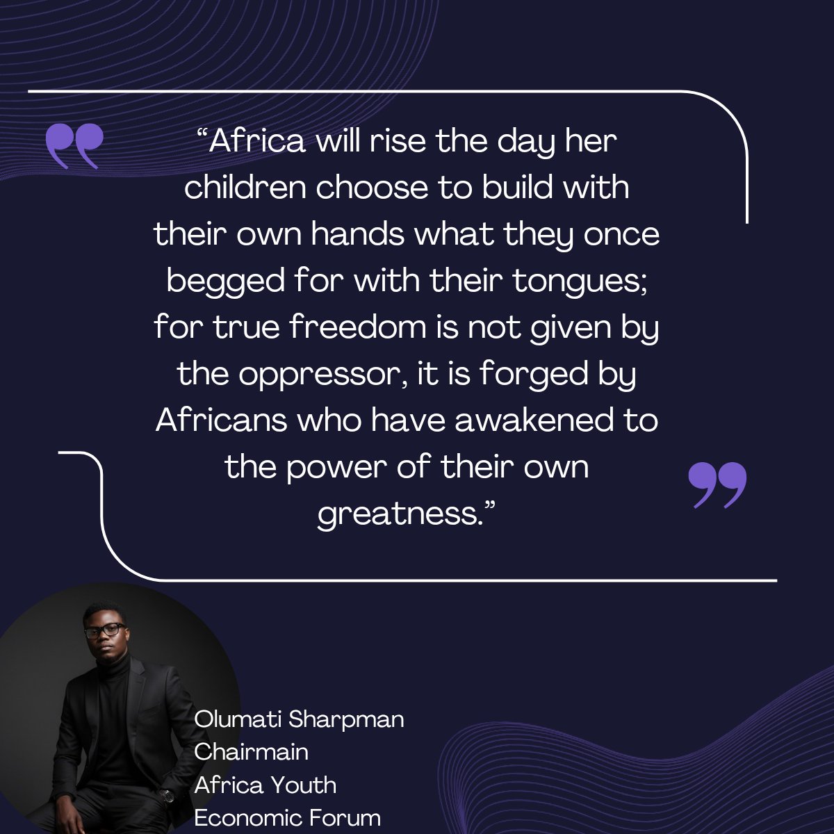 Mr_sharpman's tweet image. Africa will rise the day her children decide to build with their own hands what they once begged for with their tongues. Because freedom, my brothers and sisters, is never given. It is earned. It is built. It is protected by those who understand its worth.

For too long, Africa…