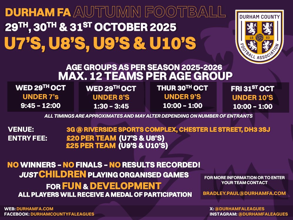 𝘿𝙪𝙧𝙝𝙖𝙢 𝙁𝘼 𝙇𝙚𝙖𝙜𝙪𝙚𝙨 ⚽️ tweet media