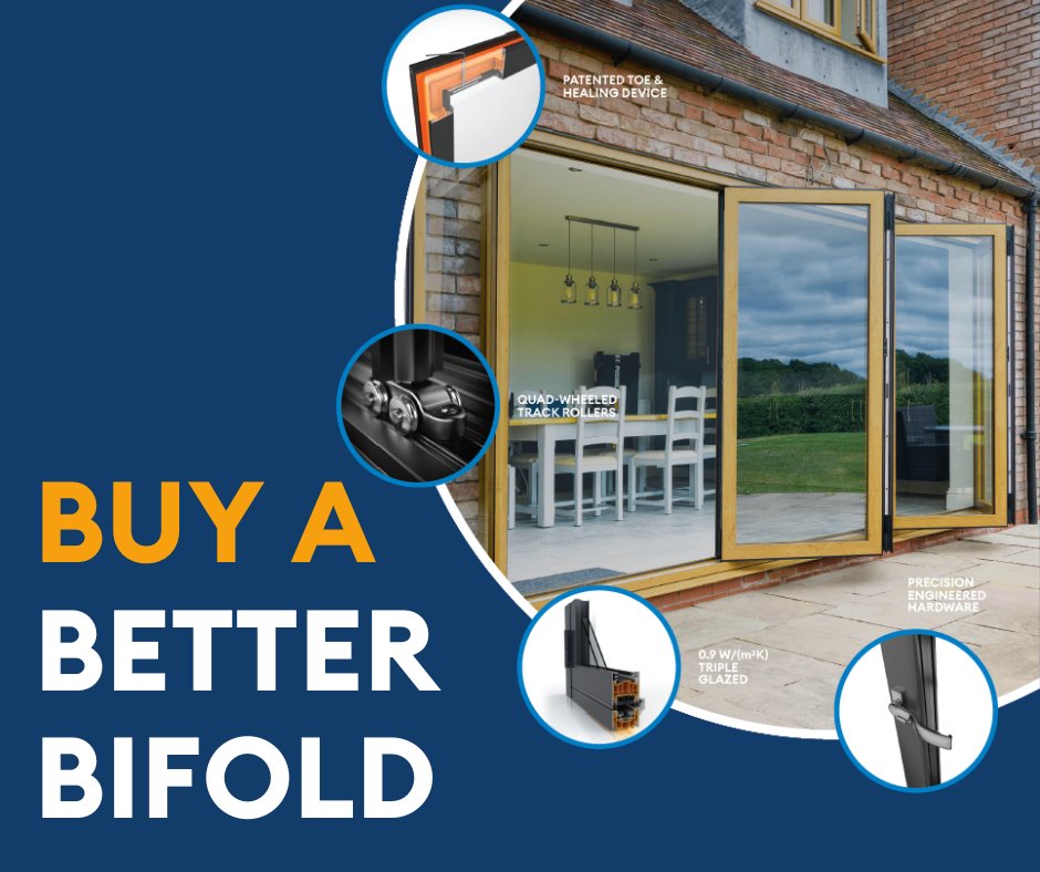 warmcore_uk's tweet photo. Set your projects apart with the WarmCore Bi-Folding Door...the UK’s most energy efficient bi-fold system, engineered to deliver superior insulation and effortless operation.

Because when it comes to bifolds, it pays to buy a better bifold✅ https://t.co/pcYLDLG7xY