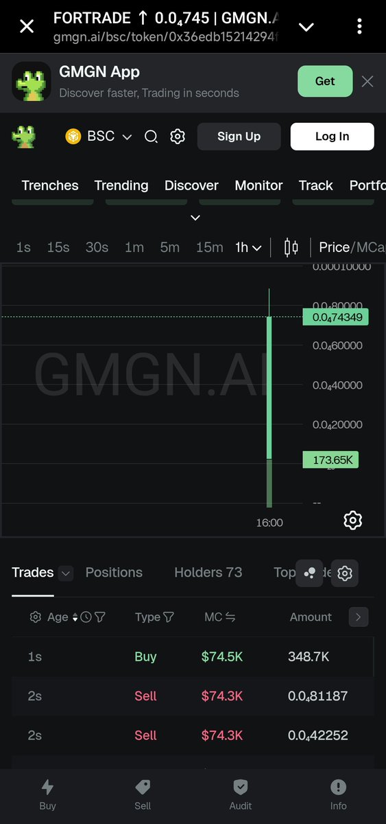 BNBChain heatwave still rising — strong liquidity, steady whale flow, and <a href="/fortrade_bot/">fortrade.bot</a> sitting right in the mix.

Chart looks alive 🔥
Fortrade isn’t just another bot — it’s your trading edge packed inside one chat:
💬 DEX swaps
📊 Perps
💡 Smart signals
👀 Wallet tracking

CA: