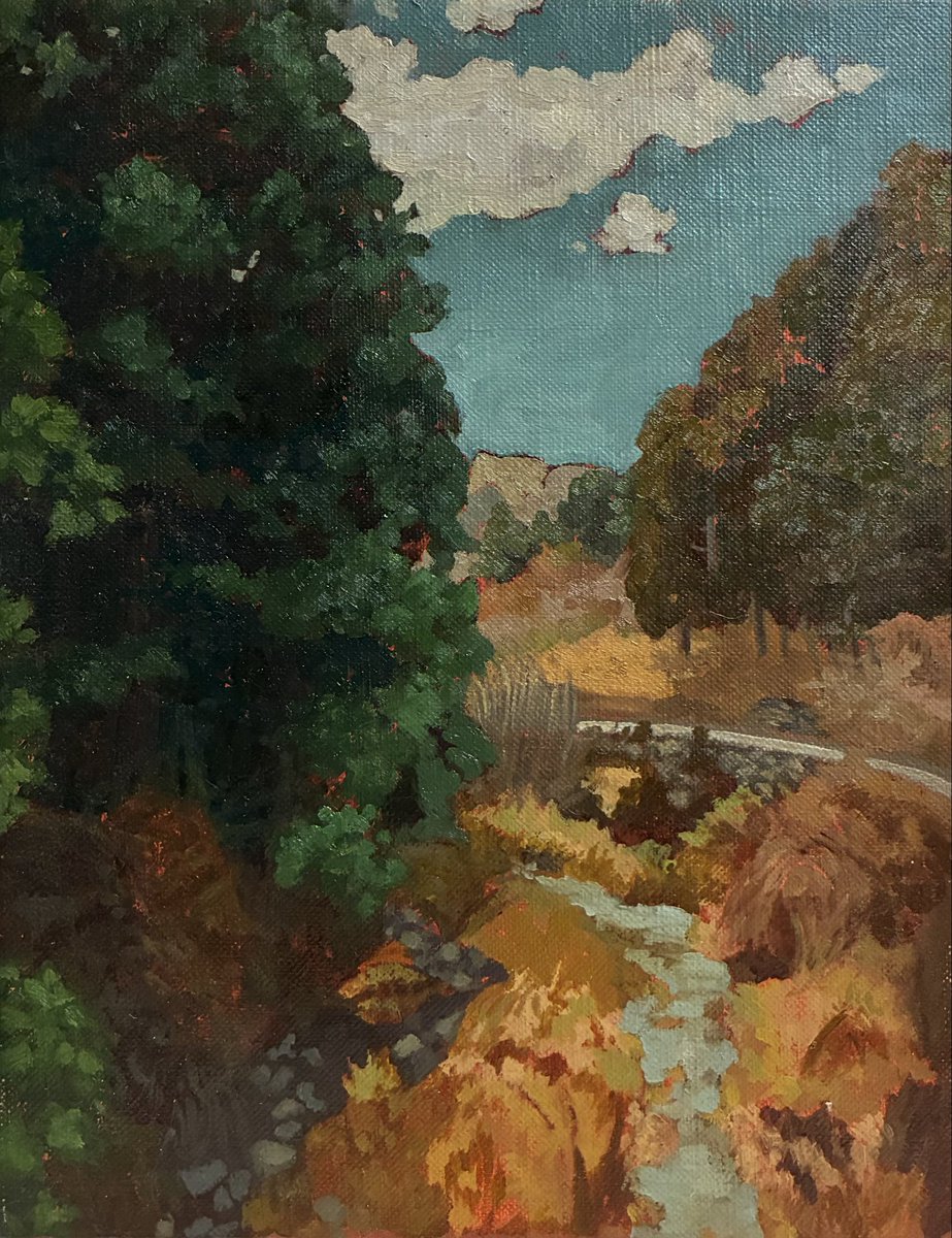 「余情」
″Residual emotion″

2025 年 6 月
キャンバス・油彩
318mm × 410mm

#アート 
#painting 
#art 
#artwork 
#風景画