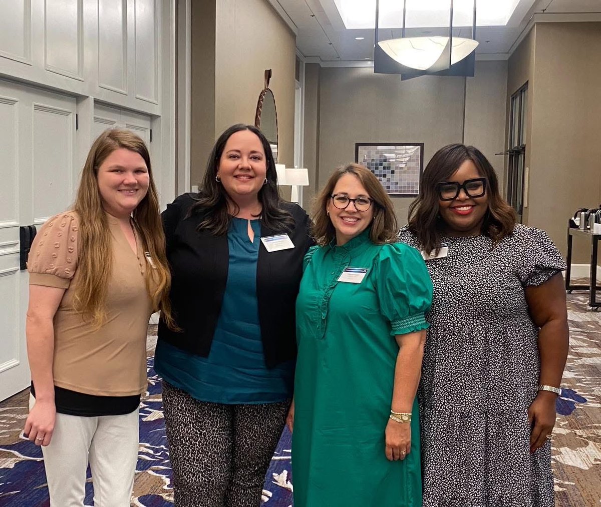 Jessica Livingston, Reba Phelps, Kristina Bagwell &amp; Katrice Below represented BOM &amp; BOMFS at the Women in Financial Services Conference sponsored by Federal Home Loan Bank of Dallas. This leadership conference resonates with our staff &amp; they look forward to this event each year.