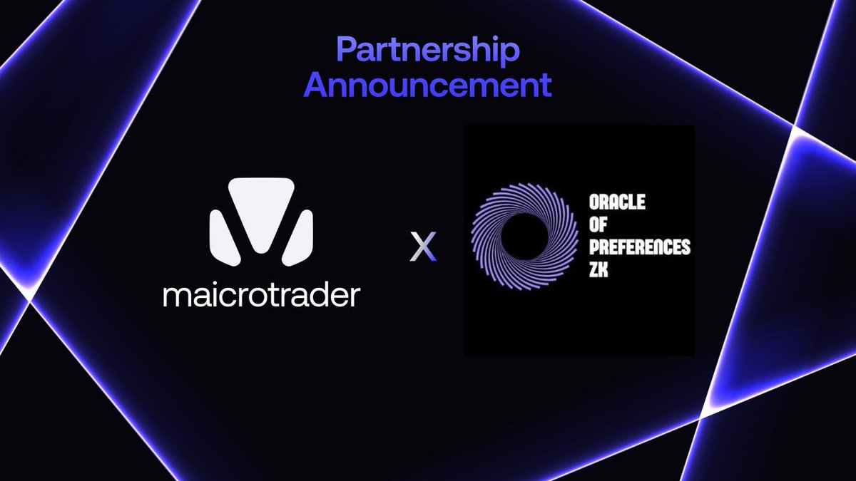 maicrotrader's tweet image. We’re happy to share that we’re partnering with @oracle_opz.
We always value a data-driven approach to decision-making and OOPz can help us take that to the next level. Especially, when this data comes from our community.
→ Our first survey, tailored specifically for $MAICRO…