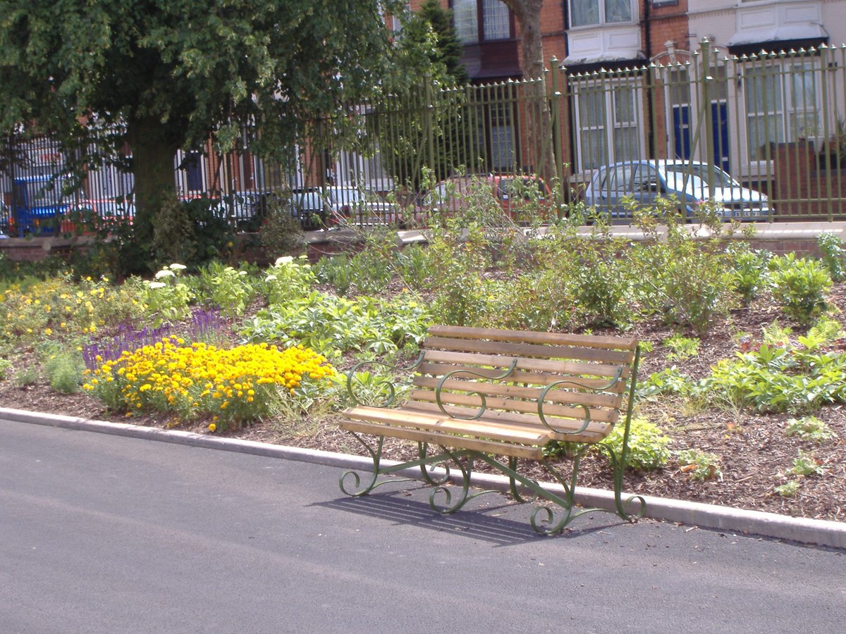 With Handsworth being featured in the news, we were reminded of our work there - reproducing some historic gates and supplying some of our Bassenthwaite benches that matched the original installations.