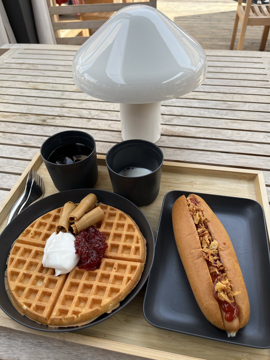 f13oo7's tweet photo. @nordicexpo2025 モーニングは食べれませんでしたが朝食に子どもと美味しくいただきました！ https://t.co/GDZdy2KZbH