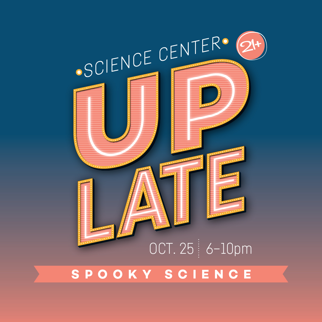 Saint Louis Science Center (@stlsciencectr) on Twitter photo Join us Oct 25 for Up Late: Spooky Science (21+).
🍺 Schlafly brews + bourbon
🎶 Funky Butt Brass Band + comedy
🌌 Ghost stories in the Planetarium
🧪 Science demos + life-size Operation game
😱 Face your fears (VR heights, bugs + more)
🎟 $20/$15 members
slsc.org/event/up-late-… Join us Oct 25 for Up Late: Spooky Science (21+).
🍺 Schlafly brews + bourbon
🎶 Funky Butt Brass Band + comedy
🌌 Ghost stories in the Planetarium
🧪 Science demos + life-size Operation game
😱 Face your fears (VR heights, bugs + more)
🎟 $20/$15 members
slsc.org/event/up-late-…