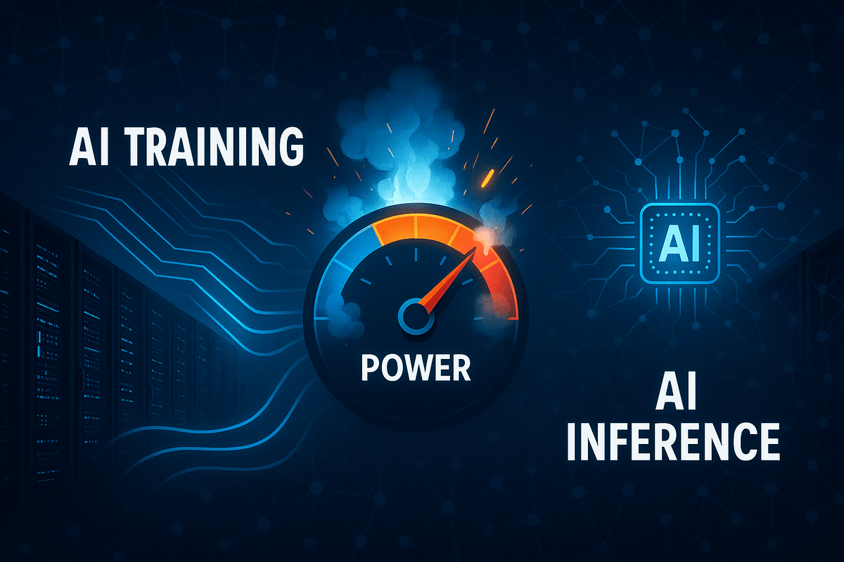 DanHushon's tweet photo. AI Model Training vs Inference: Key Infrastructure Differences https://t.co/0ITTnBtHmF https://t.co/EKim0rwaDq