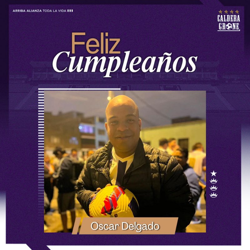 Feliz cumpleaños <a href="/ZorronGrone/">Zorron Grone</a> te desea tu familia de Caldera Grone.   

Te mandamos un fuerte abrazo y que sean muchos más años de vida, de éxitos, de viajes y de Aliancismo. 🔵⚪️🎉

#ArribaAlianza