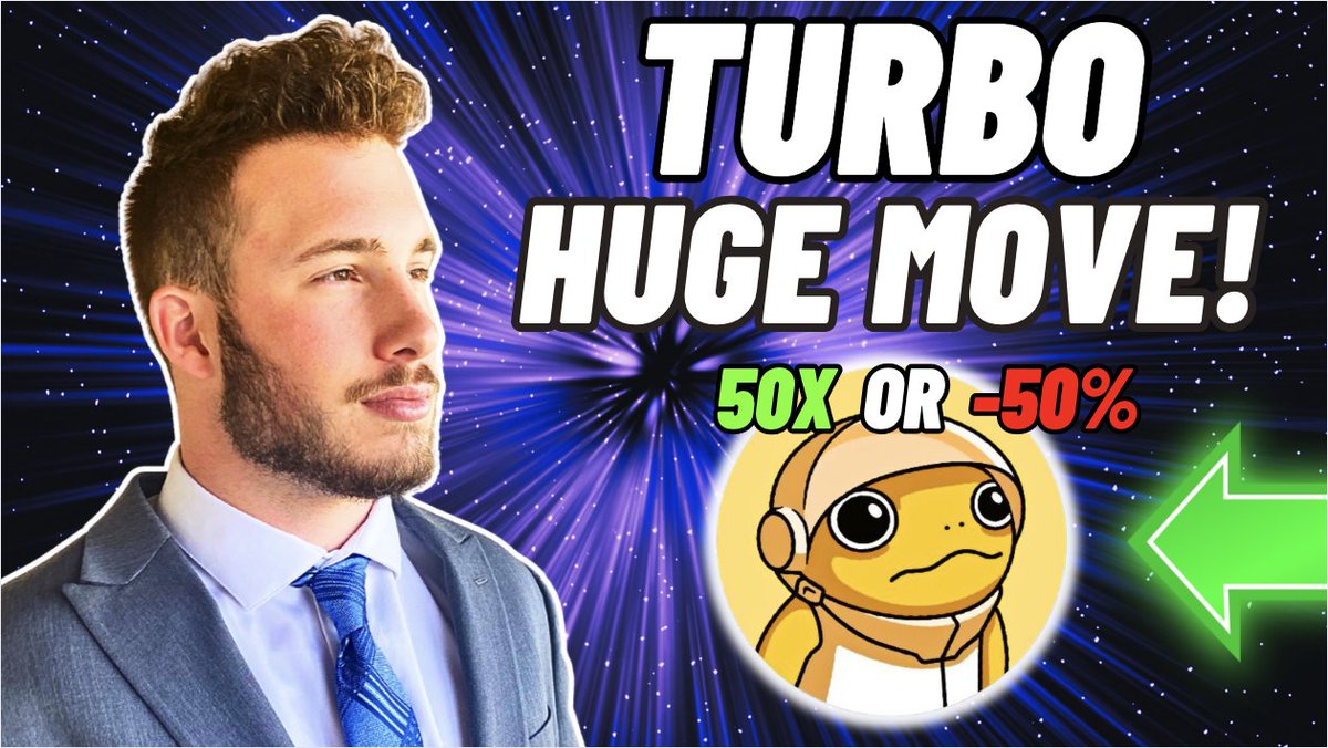 CryptoNowNever's tweet photo. $TURBO @TurboToadToken : Stay Focused!!🔥

Huge Move Coming Soon?!?!🚀

YouTube Video: https://t.co/V8h3A0RoiA

#crypto #memecoin #altcoin #AltcoinSeason #turbo #Binance #BNB #BNBChain #Base #BaseChain #Coinbase #Robinhood $BTC $ETH $SOL $XRP $BNB $SPX $PEPE $DOGE $SHIB #Bitcoin https://t.co/4Y5BESp10V
