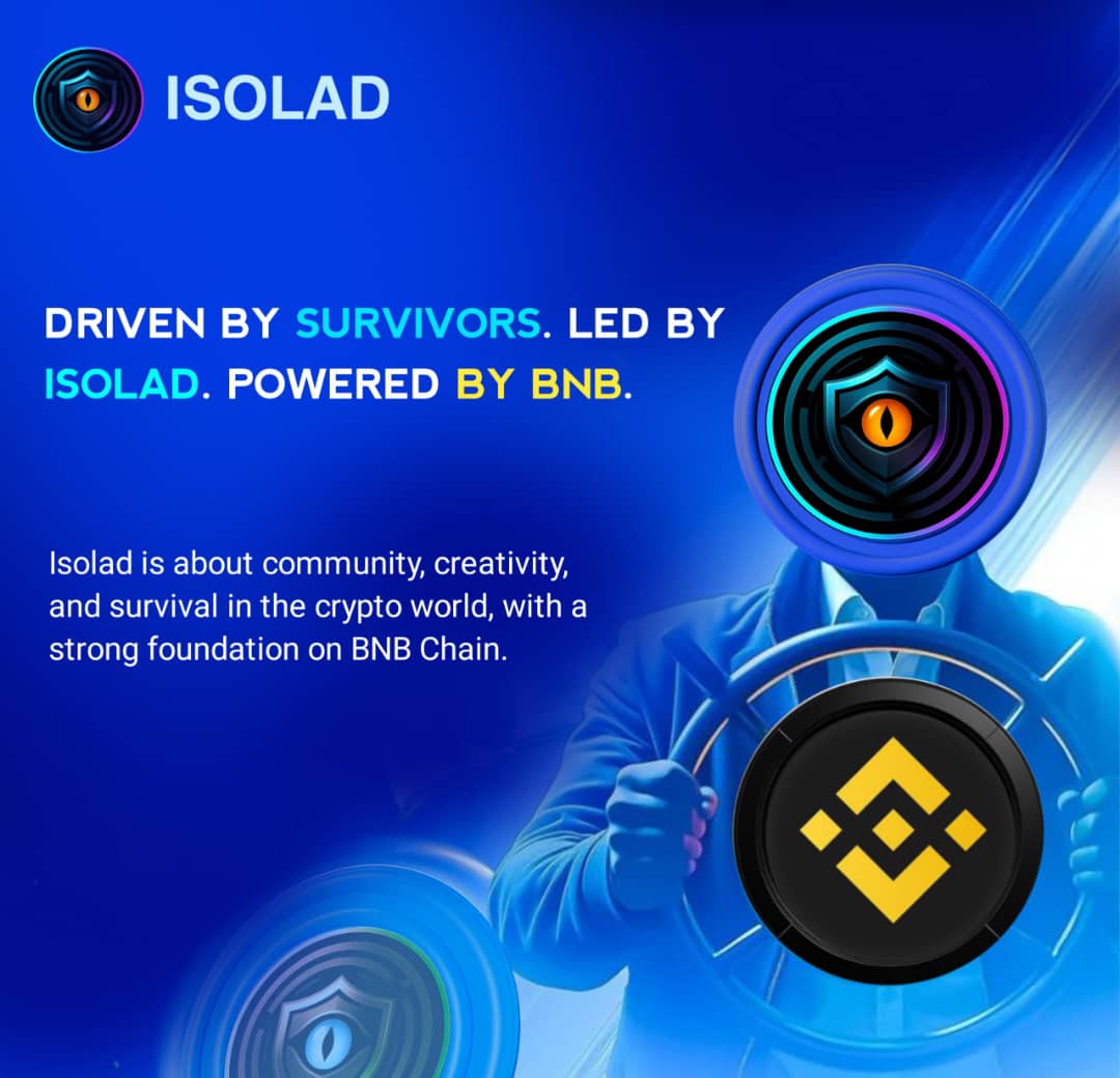 Samnacks_201's tweet photo. With the market heating up, it’s the perfect time to check out @isoladcoin, a next-gen crypto project built for these high-price phases.

$ISOLAD is the ticker 

✅Zero tax
✅Liquidity Lock 🔐 
✅Contract renounced.
✅Zero token for the team.
✅Strong community 💪 

0xEEfc8E2538f9e63d6679343C06a783DB5a7b1B42

Chain: BSC.

 Get in early and ride the wave!