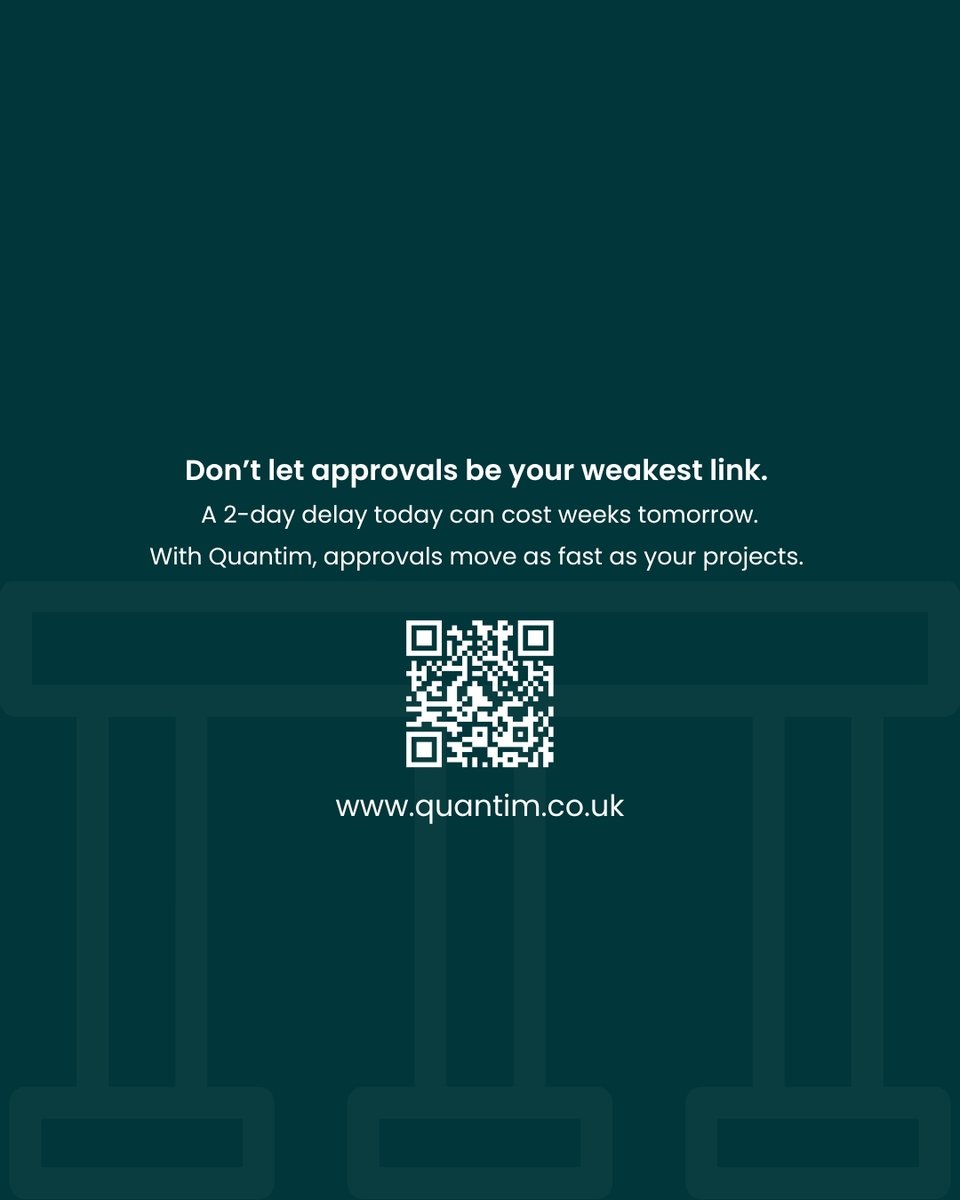 quantimtech's tweet image. ⏳ Delayed approvals mean lost time, higher costs and frustrated clients.

With Quantim, approvals move as fast as your projects.

👉 quantim.co.uk

#Quantim #ProjectManagement #TimeTracking #Productivity #BusinessGrowth