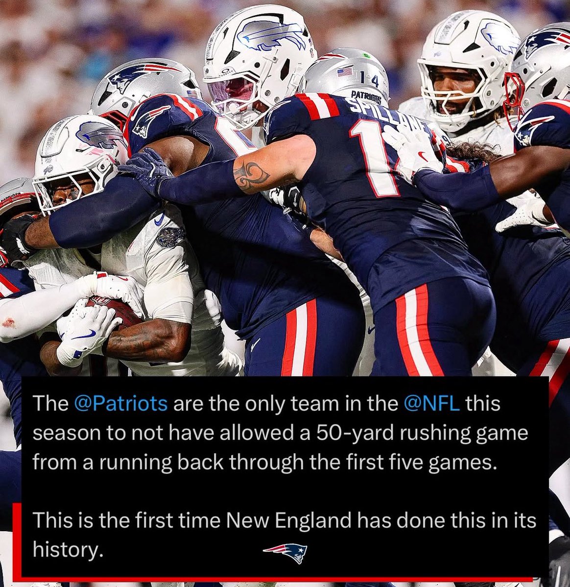 Pats-Planet.com ๐ช (@patsplanet__) on Twitter photo Most impressive #Patriots stat of the season so far.. ๐ธ: iampatsnation IG Most impressive #Patriots stat of the season so far.. ๐ธ: iampatsnation IG