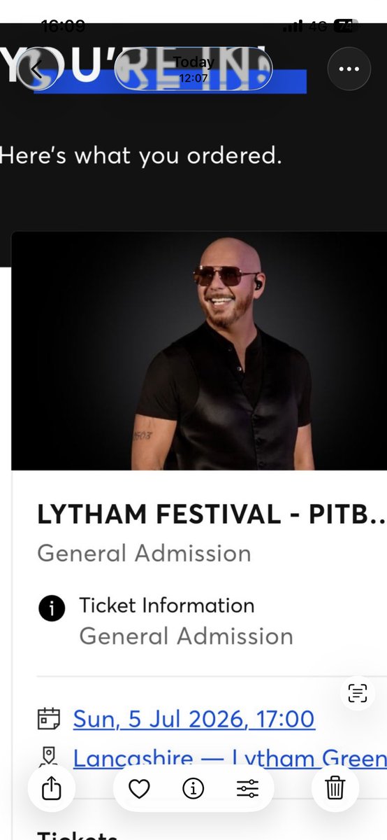 💃🏼💃🏼💃🏼💃🏼💃🏼 LFG <a href="/LythamFestival/">Lytham Festival</a> <a href="/pitbull/">Pitbull</a>