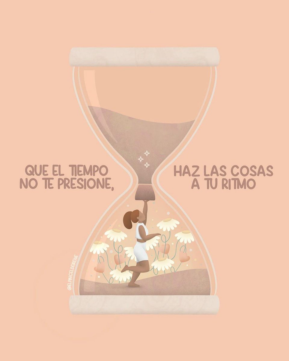 Todo un arte madurar, fluir y saber esperar; en estos tiempos, donde casi todo es rápido y/ó “instantáneo”.
Como la vida, como los ciclos… hay cosas que (sólo) llegan con el tiempo: la paz, la aceptación, la adolescencia, la madurez... y está bien.