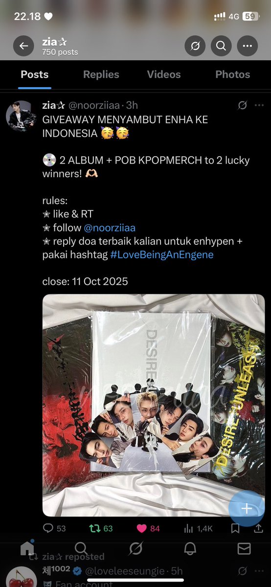 nuna_jongseong's tweet image. Bless ENHYPEN with love, joy, and endless success 💫
And bless me with a little miracle called “winning the giveaway” 😆🙏 universe, let’s make it happen! #ManifestingLuck #LoveBeingAnEngene