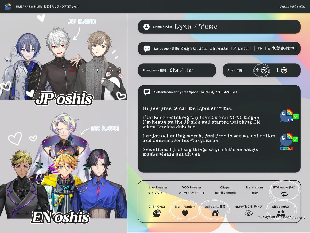 xinlinnx's tweet image. sometimes u just have to decide to go to people and say yoroshiku onegaishimasu
#nijiintro #nijintro