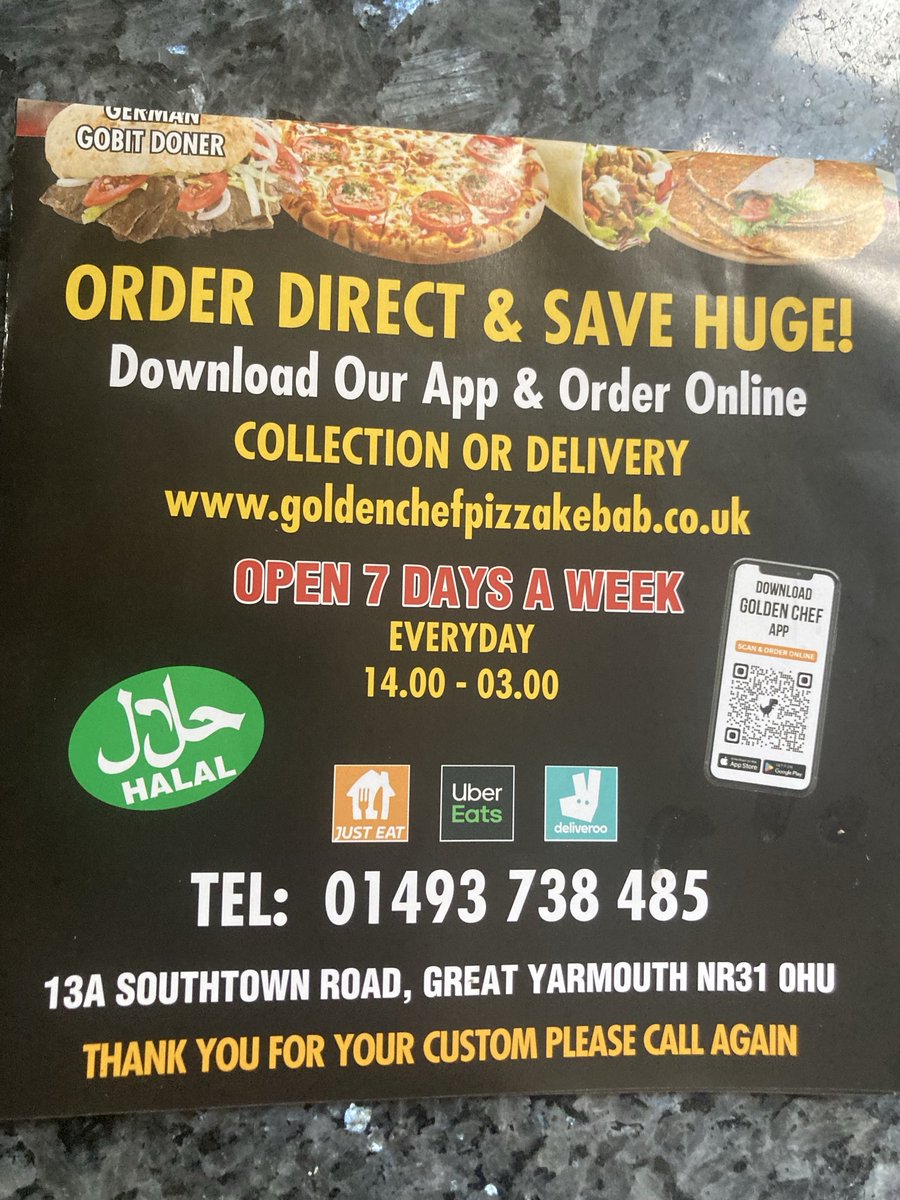 Everywhere we look, there is Halal meat sold to non Muslims. 

Great Yarmouth has a tiny Muslim population-  less than 1% ( 800 Muslims out of a population of 94,000). ⁦<a href="/RupertLowe10/">Rupert Lowe MP</a>⁩ 
⁦<a href="/RestoreBritain_/">Restore Britain</a>⁩

Please help get the law enforced .

gofundme.com/f/fhqnhg-judic…