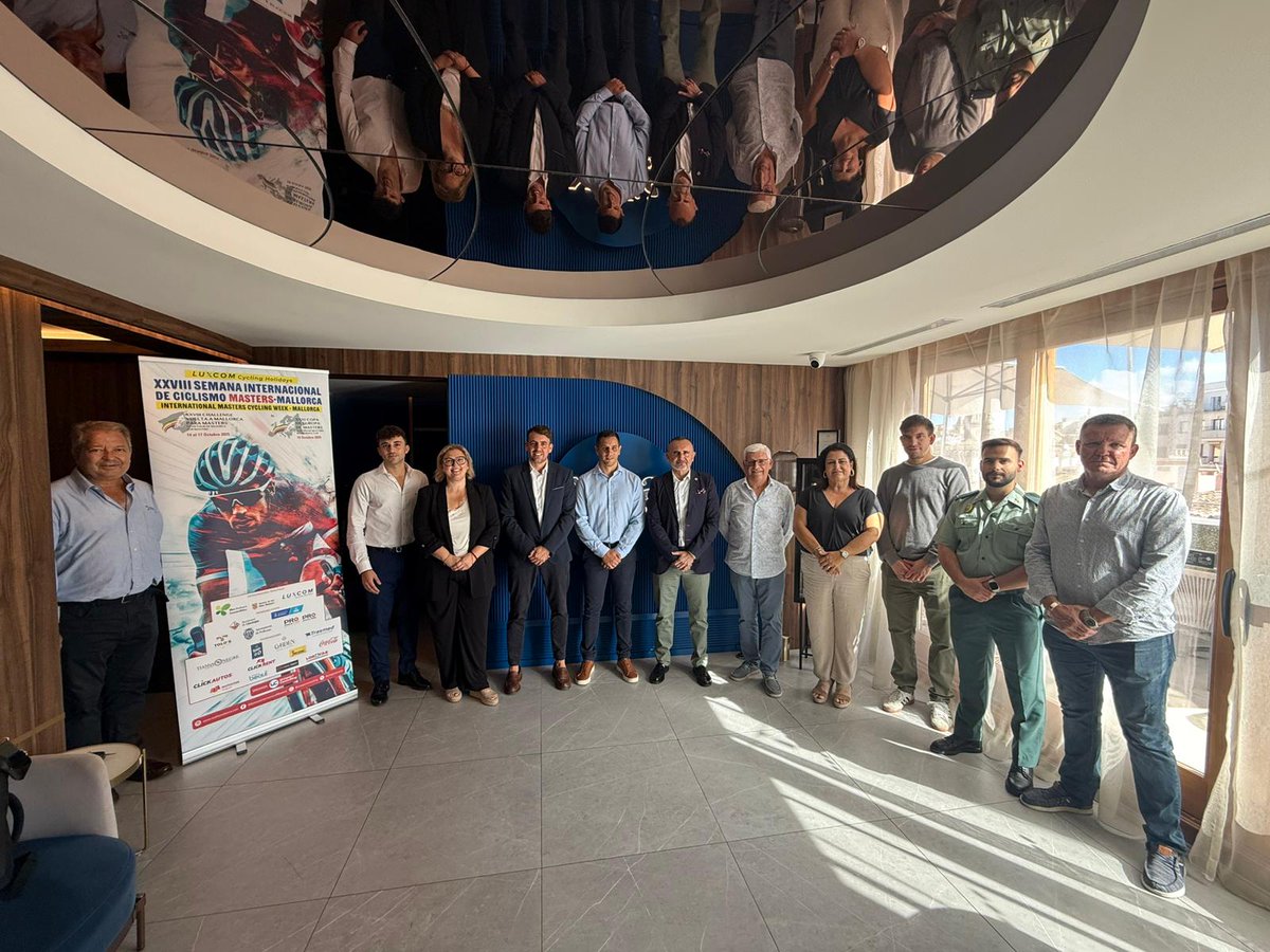 🚴‍♂️ Mallorca vuelve a ser capital del ciclismo Masters 🌍
Del 14 al 19 de octubre, Semana Internacional de #CiclismoMastersMallorca, con 300 corredores de más de 15 países.

➡️ Challenge Vuelta a Mallorca (14-17 oct) 

➡️ Copa de Europa (19 oct).

🔗 vueltamallorca.com/semana-masters/