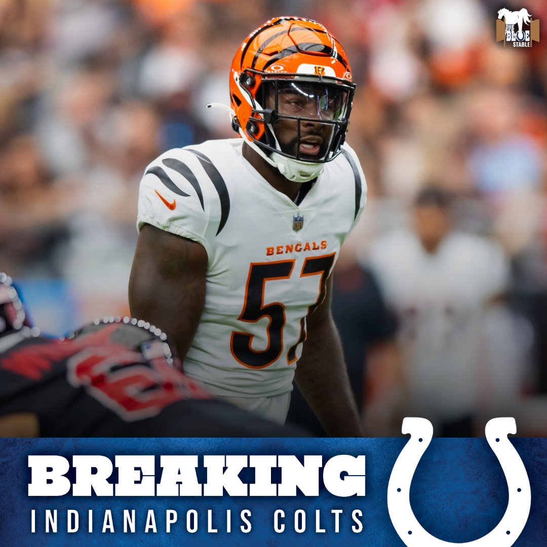TheBlue_Stable's tweet image. Breaking:

The #Colts are signing former Bengals and Raiders LB Germaine Pratt to a 1 year deal. He reunites with his old DC, Lou Anarumo