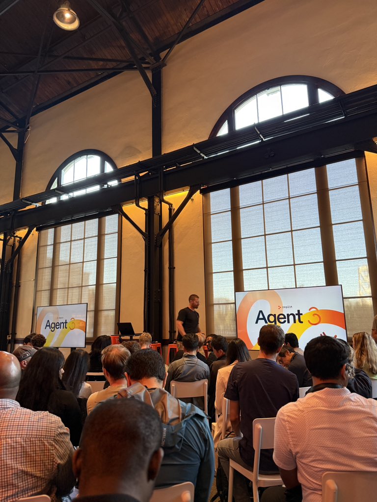 ajayen's tweet photo. The man…the legend @mattyp  Great event and panel. Feeling inspired…we need more of these Replit meetups. https://t.co/qSedsMf3DZ