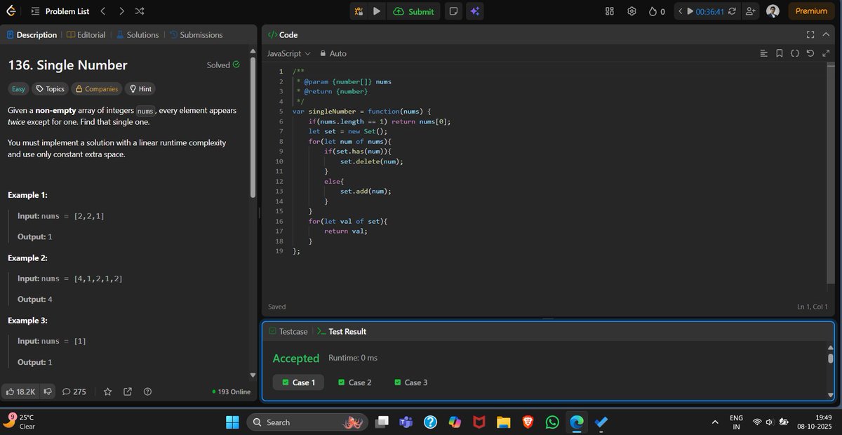 Prasad_Yeole_'s tweet image. Day 68 - Next.js and LeetCode ⚛️

- Solved :
- - LC 67 - Add Binary (using Stack)
- - LC 136 - Single Number (using Set)

- Revisiting Next.js
- - CSR, SSR &amp;amp; SSG
- - Image &amp;amp; Font Optimization
- - SEO fundamentals
- - App Router
- - Routing

#100DaysOfCode #buildinpublic #Nextjs