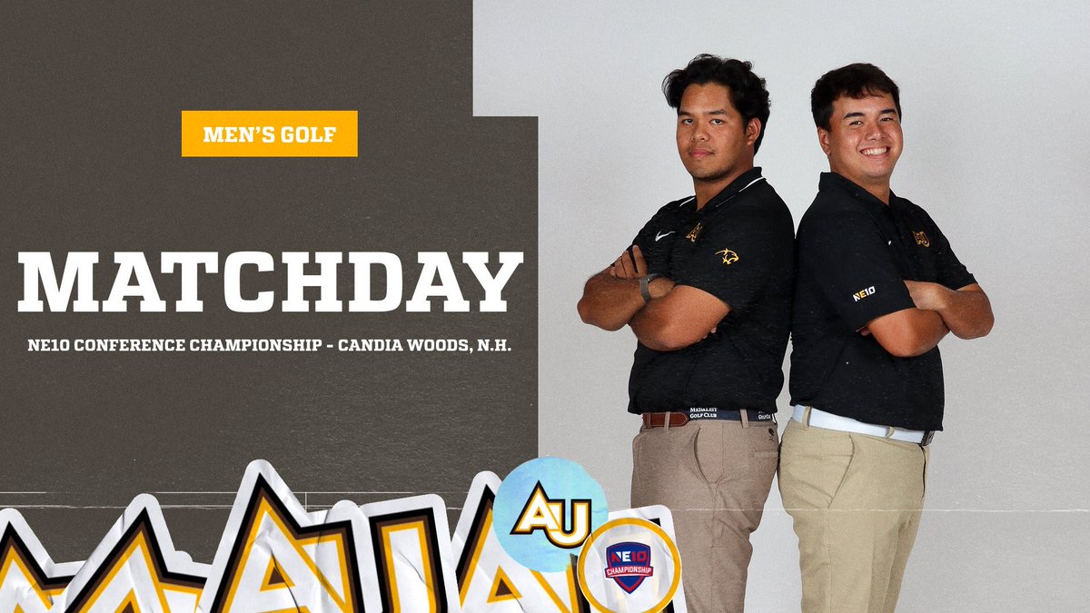 AdelphiGOLF's tweet image. CHIP- CHASIN!
📍: Candia Woods, N.H.
🆚: NE10 Championship
⛳️: Candia Woods Golf Club
📊: bit.ly/4nGAtdV
#pawsup
