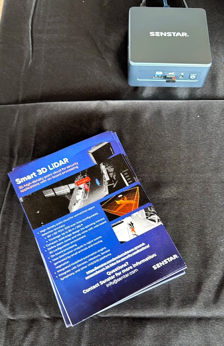 SenstarCorp's tweet image. Olá from Lisbon!
Senstar’s Ricardo Mendes is on the ground at today’s EET Spain event and ready to chat all things perimeter security. Swing by to check out the Smart 3D LiDAR and our game-changing #Senstar MultiSensor Cascade Plus.
See you there!

#SecuritySolutions