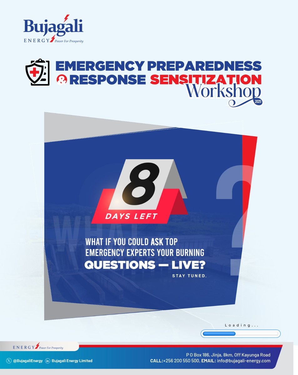 Something big is brewing in Kampala. High-level minds. Life-saving insights. And yes you’re invited to join us on-line. #EmergencyReady