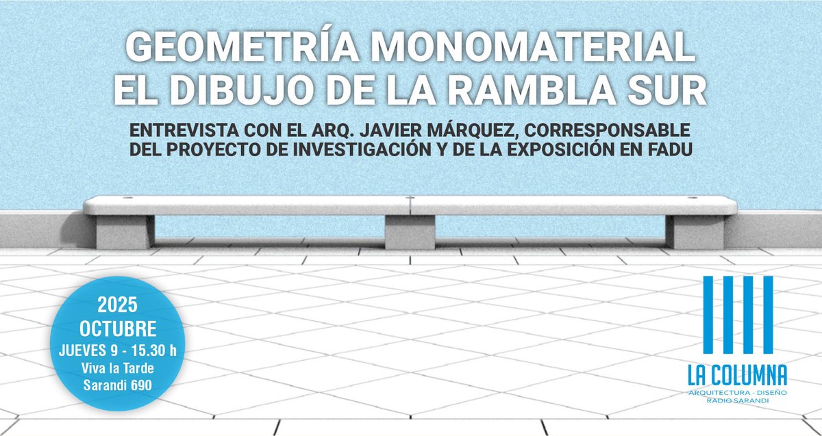 Mañana hablamos sobre la rambla de Montevideo.
A las 15.30 h <a href="/RadioSarandi690/">Sarandí 690</a>